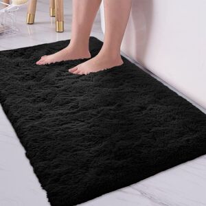 ASPIRE HOMEWARE (Black, 50X80 CM) Shaggy Non Slip Rugs Living Room Area Carpet Mat ASPIRE HOMEWARE (Black, 50X80 CM) Shaggy Non Slip Rugs Living Room Area Carpet Mat