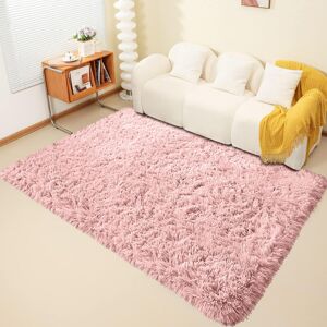 Imperial Rooms (120cm x 170cm OR 4ft x 5ft 6"- Small Area Rug, Pink- Area Rug) Large Fluffy Sha Imperial Rooms (120cm x 170cm OR 4ft x 5ft 6"- Small Area Rug, Pink- Area Rug) Large Fluffy Sha