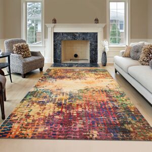 Imperial Rooms (160 cm x 230 cm (5.2ft x 7.5ft)- Large Area Rug/Carpet., VIBRANT- CASHMERE RUG) Imperial Rooms (160 cm x 230 cm (5.2ft x 7.5ft)- Large Area Rug/Carpet., VIBRANT- CASHMERE RUG)