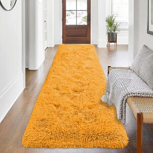 Imperial Rooms (Ochre, 80 x 150 cm) Shaggy Non Slip Rugs Bedroom Living Room Area Rugs Hallway Imperial Rooms (Ochre, 80 x 150 cm) Shaggy Non Slip Rugs Bedroom Living Room Area Rugs Hallway