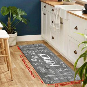 Unbranded 1pc proof Kitchen Rug Soft Cushioned Anti Fatigue Comfortable Mat Waterproof Non Unbranded 1pc proof Kitchen Rug Soft Cushioned Anti Fatigue Comfortable Mat Waterproof Non