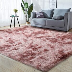 SHAH BEDDINGS LTD (Dusty Pink, 120x170cm) Fluffy Rugs Large Shaggy Rug Bedroom Living Room Anti Sl SHAH BEDDINGS LTD (Dusty Pink, 120x170cm) Fluffy Rugs Large Shaggy Rug Bedroom Living Room Anti Sl