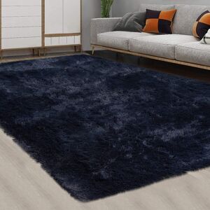 SHAH BEDDINGS LTD (Navy, 200x300cm) Fluffy Rugs Large Shaggy Rug Bedroom Living Room Anti Slip Sof SHAH BEDDINGS LTD (Navy, 200x300cm) Fluffy Rugs Large Shaggy Rug Bedroom Living Room Anti Slip Sof