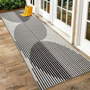 SUPREME BEDDING LTD (JETT, 60cm x 220cm (2ft x 7ft 7")- Runner Rug) Non Slip Area Rugs Printed Geome SUPREME BEDDING LTD (JETT, 60cm x 220cm (2ft x 7ft 7")- Runner Rug) Non Slip Area Rugs Printed Geome