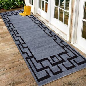 SUPREME BEDDING LTD (NICO, 60cm x 220cm (2ft x 7ft 7")- Runner Rug) Non Slip Area Rugs Printed Geome SUPREME BEDDING LTD (NICO, 60cm x 220cm (2ft x 7ft 7")- Runner Rug) Non Slip Area Rugs Printed Geome
