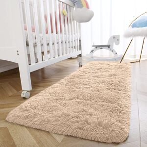 SUPREME BEDDING LTD (BEIGE, 60 X 220) Extra Large Shaggy Rugs Living Room Runner Carpet SUPREME BEDDING LTD (BEIGE, 60 X 220) Extra Large Shaggy Rugs Living Room Runner Carpet