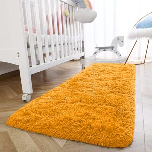 SUPREME BEDDING LTD (MUSTARD, 80 X 150) Extra Large Shaggy Rugs Living Room Runner Carpet SUPREME BEDDING LTD (MUSTARD, 80 X 150) Extra Large Shaggy Rugs Living Room Runner Carpet