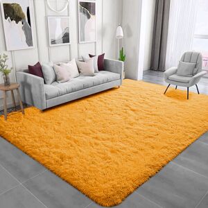 SUPREME BEDDING LTD (MUSTARD, 120 X 170) Extra Large Shaggy Rugs Living Room Runner Carpet SUPREME BEDDING LTD (MUSTARD, 120 X 170) Extra Large Shaggy Rugs Living Room Runner Carpet
