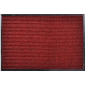 vidaXL Door Mat 90x150cm Red PVC Office Front Door Welcome Floor Carpet Rug vidaXL Door Mat 90x150cm Red PVC Office Front Door Welcome Floor Carpet Rug