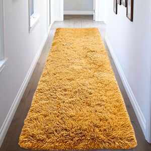 ASPIRE HOMEWARE (Ochre, 80 x 150 cm) Soft Shaggy Fluffy Rug Livingroom Bedroom Floor Area Carpet ASPIRE HOMEWARE (Ochre, 80 x 150 cm) Soft Shaggy Fluffy Rug Livingroom Bedroom Floor Area Carpet