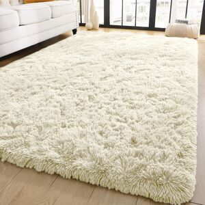 Moonlight Bedding Limited (Cream, 120cm x 170cm (4ft x 5ft 8")) Non Slip Rugs Shaggy Fluffy Rugs Runners & Moonlight Bedding Limited (Cream, 120cm x 170cm (4ft x 5ft 8")) Non Slip Rugs Shaggy Fluffy Rugs Runners &