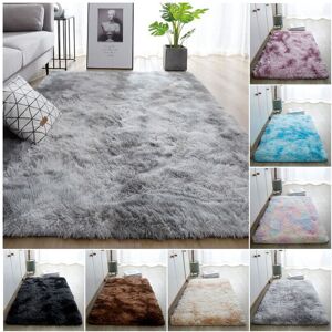 Unbranded (Black, 200 X 250 cm) Large Shaggy Fluffy Rugs Anti Slip Soft Carpet for Luxury Unbranded (Black, 200 X 250 cm) Large Shaggy Fluffy Rugs Anti Slip Soft Carpet for Luxury