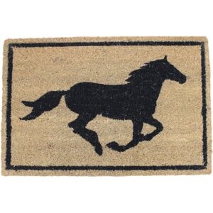 Rapide 60x40cm Coir Door Mat Running Horse Entrance Mat Rug Anti-Slip Dirt Scraper Rapide 60x40cm Coir Door Mat Running Horse Entrance Mat Rug Anti-Slip Dirt Scraper