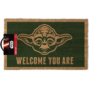 Star Wars Yoda Door Mat - Non-slip, Official - 60cm x 40cm Star Wars Yoda Door Mat - Non-slip, Official - 60cm x 40cm
