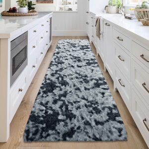 Oxford Homeware (Dark Grey, 60cm x 220cm (2ft x 7ft 3")) Large Shaggy Rug Thick Pile Door Mat Ru Oxford Homeware (Dark Grey, 60cm x 220cm (2ft x 7ft 3")) Large Shaggy Rug Thick Pile Door Mat Ru