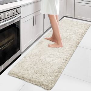 SUPREME BEDDING LTD (60cm x 220cm (2ft x 7ft 7")- Runner Carpet Rug, Cream Carpet Rug) Fluffy Shaggy SUPREME BEDDING LTD (60cm x 220cm (2ft x 7ft 7")- Runner Carpet Rug, Cream Carpet Rug) Fluffy Shaggy