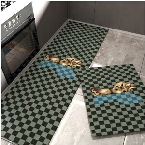 nobrand (Emma Bear-Black Gray, 45cm*75cm (perfect edge)) Cross -Border Kitchen Floor Pad nobrand (Emma Bear-Black Gray, 45cm*75cm (perfect edge)) Cross -Border Kitchen Floor Pad