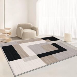 ozone mart (120CMx170CM, Neutral Milo) Non-Slip Rugs Living Room Runner Printed Rug Carpet ozone mart (120CMx170CM, Neutral Milo) Non-Slip Rugs Living Room Runner Printed Rug Carpet