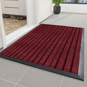 ozone mart (Red, 40 x 60 Cm) Non Slip Rubber Barrier Door Mat Heavy Duty Washable Dirt Trap ozone mart (Red, 40 x 60 Cm) Non Slip Rubber Barrier Door Mat Heavy Duty Washable Dirt Trap