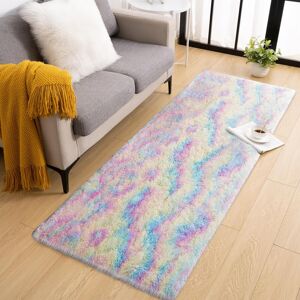 Oxford Homeware (60cm x 220cm (2ft x 7ft 7")_Runner., Rainbow) Non Slip Rug Area Rug Living Roo Oxford Homeware (60cm x 220cm (2ft x 7ft 7")_Runner., Rainbow) Non Slip Rug Area Rug Living Roo
