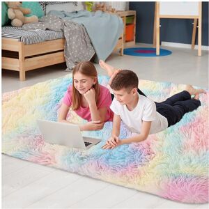 Oxford Homeware (120cm x 170cm (4ft x 5ft 8")., Rainbow) Non Slip Rug Area Rug Living Room Bed Oxford Homeware (120cm x 170cm (4ft x 5ft 8")., Rainbow) Non Slip Rug Area Rug Living Room Bed