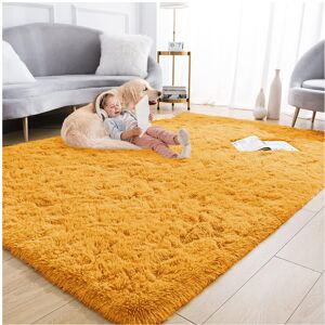 Oxford Homeware 160x230cm Yellow/Ocher Non Slip Rug - Rug Oxford Homeware 160x230cm Yellow/Ocher Non Slip Rug - Rug