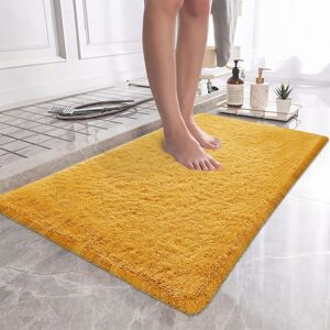 Oxford Homeware (60cm x 110cm (2ft x 3ft 7")., Yellow/Ocher) Non Slip Rug Area Rug Living Room Oxford Homeware (60cm x 110cm (2ft x 3ft 7")., Yellow/Ocher) Non Slip Rug Area Rug Living Room