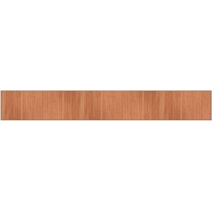 vidaXL Rug Rectangular Brown 70x500 cm Bamboo - Rug vidaXL Rug Rectangular Brown 70x500 cm Bamboo - Rug