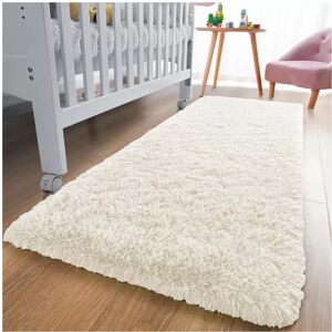 Oxford Homeware (Cream, 60cm x 220cm (2ft x 7ft 3")_Runner) Non Slip Shaggy Outdoor Large Area R Oxford Homeware (Cream, 60cm x 220cm (2ft x 7ft 3")_Runner) Non Slip Shaggy Outdoor Large Area R