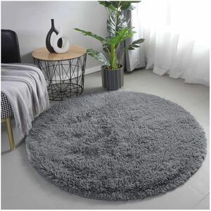 Imperial Rooms (120x120 cm (4ft x 4ft)- Circle Round Rug/ Carpet, Grey Rugs) Extra Large Shaggy Imperial Rooms (120x120 cm (4ft x 4ft)- Circle Round Rug/ Carpet, Grey Rugs) Extra Large Shaggy
