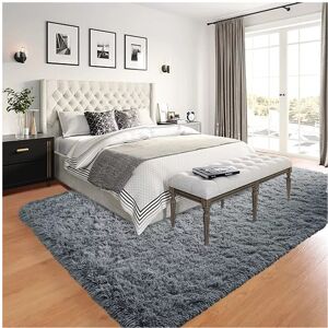 Moonlight Bedding Limited (120x170 cm, Light Grey) Soft Touch Shaggy Rugs For Bedroom Hallway Runner Floor Moonlight Bedding Limited (120x170 cm, Light Grey) Soft Touch Shaggy Rugs For Bedroom Hallway Runner Floor