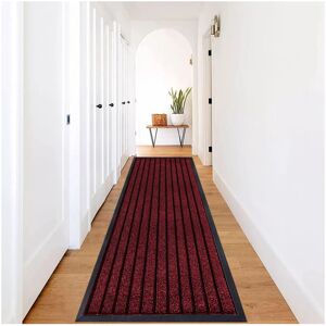 Imperial Rooms (80x300 cm, Burgundy) Heavy Duty Rubber Mat Kitchen Runner Floor Rug Imperial Rooms (80x300 cm, Burgundy) Heavy Duty Rubber Mat Kitchen Runner Floor Rug