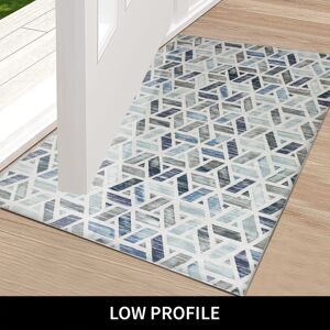 SUPREME BEDDING LTD (ZARA, 40cm x 60cm ( 1 ft 4" x 2 ft)- Small Door Mat) Non Slip Area Rugs Printed SUPREME BEDDING LTD (ZARA, 40cm x 60cm ( 1 ft 4" x 2 ft)- Small Door Mat) Non Slip Area Rugs Printed