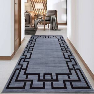 ASPIRE HOMEWARE (80x300 cm- Large Runner Rug/Carpet, NICO) Non-Slip Area Rugs Printed Geometric ASPIRE HOMEWARE (80x300 cm- Large Runner Rug/Carpet, NICO) Non-Slip Area Rugs Printed Geometric
