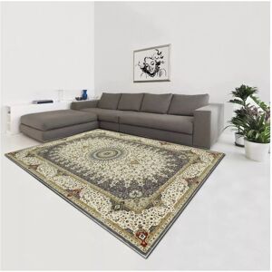 Imperial Rooms (200 x 290 cm (6.5ft x 9.5ft)- Large Area Rug) Traditional Rugs Grey Carpet Mat Imperial Rooms (200 x 290 cm (6.5ft x 9.5ft)- Large Area Rug) Traditional Rugs Grey Carpet Mat