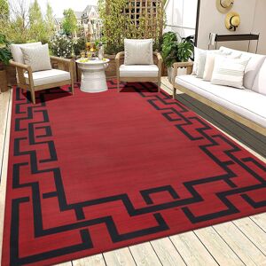 SUPREME BEDDING LTD (200cm x 290cm (6ft 7" x 9ft 6")- Extra Large Area Living Room Bedroom Rug , Red SUPREME BEDDING LTD (200cm x 290cm (6ft 7" x 9ft 6")- Extra Large Area Living Room Bedroom Rug , Red