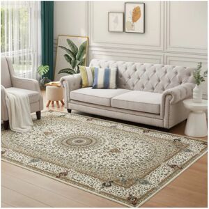 SUPREME BEDDING LTD (200 x 290 cm (6 ft 5 in x 9 ft 5in)- Extra Large Indoor Outdoor Area Rug) Beige SUPREME BEDDING LTD (200 x 290 cm (6 ft 5 in x 9 ft 5in)- Extra Large Indoor Outdoor Area Rug) Beige