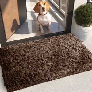 ASPIRE HOMEWARE (COFFEE, 50cm x 80cm Door Mat ) Non-Slip Rugs Shaggy Fluffy Living Room Carpet ASPIRE HOMEWARE (COFFEE, 50cm x 80cm Door Mat ) Non-Slip Rugs Shaggy Fluffy Living Room Carpet