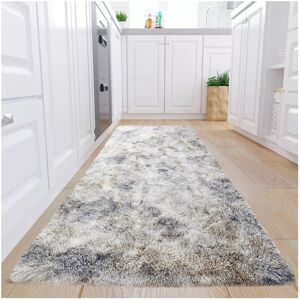 Imperial Rooms (80x300 cm (Extra Large Hallway Runner Rug)) Silver Rugs Anti-Slip Large Shaggy Imperial Rooms (80x300 cm (Extra Large Hallway Runner Rug)) Silver Rugs Anti-Slip Large Shaggy