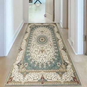 ASPIRE HOMEWARE (80 x 150 cm (2 ft 6 in x 5 ft)_ Runner Floor Rug Carpet, Willow Teal) Living Ro ASPIRE HOMEWARE (80 x 150 cm (2 ft 6 in x 5 ft)_ Runner Floor Rug Carpet, Willow Teal) Living Ro