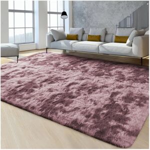 Imperial Rooms (120cm x 170cm (4ft x 5ft 6"), Tie-Dye Lilac Shaggy Rugs) Fluffy Rug Non-Slip Sh Imperial Rooms (120cm x 170cm (4ft x 5ft 6"), Tie-Dye Lilac Shaggy Rugs) Fluffy Rug Non-Slip Sh