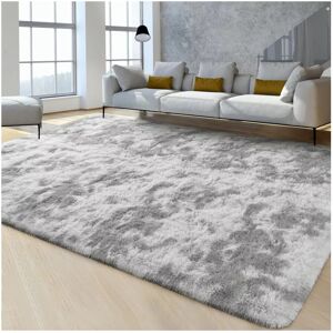 Imperial Rooms (60cm x 110cm (2ft x 3ft 7"), Tie-Dye Light Grey/Silver Shaggy Rugs) Fluffy Rug Imperial Rooms (60cm x 110cm (2ft x 3ft 7"), Tie-Dye Light Grey/Silver Shaggy Rugs) Fluffy Rug