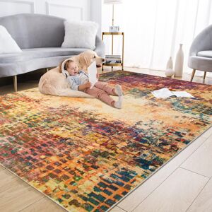 Oxford Homeware (200 X 290 cm, Vibrant) Luxury Nonslip Rugs Traditional Livingroom Bedroom Carpe Oxford Homeware (200 X 290 cm, Vibrant) Luxury Nonslip Rugs Traditional Livingroom Bedroom Carpe