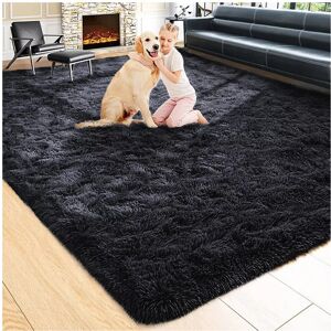Shaggy Rugs LTD (BLACK , 80 X 300 CM) LARGE SHAGGY FLUFFY RUG NON SLIP RUG AREA RUGS Shaggy Rugs LTD (BLACK , 80 X 300 CM) LARGE SHAGGY FLUFFY RUG NON SLIP RUG AREA RUGS