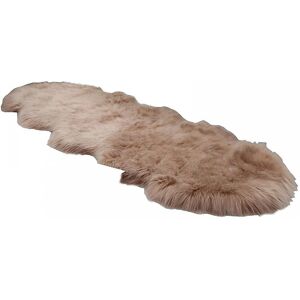 Unbranded (Brown) Classic Soft Faux Sheepskin Fur Rug White Fluffy Area Rug Shag Rug Carpe Unbranded (Brown) Classic Soft Faux Sheepskin Fur Rug White Fluffy Area Rug Shag Rug Carpe