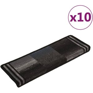 (black and grey) vidaXL Self-adhesive Stair Mats Carpet Stair Treads Stair Step (black and grey) vidaXL Self-adhesive Stair Mats Carpet Stair Treads Stair Step