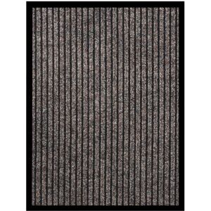 vidaXL Doormat Beige Striped 40x60 cm - Doormat vidaXL Doormat Beige Striped 40x60 cm - Doormat