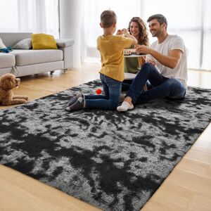 SUPREME BEDDING LTD (120cm x 170cm (4ft x 5ft 8in)- Small Area Rugs For Living Room Bedroom, Black G SUPREME BEDDING LTD (120cm x 170cm (4ft x 5ft 8in)- Small Area Rugs For Living Room Bedroom, Black G