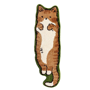 SEM Cute Cat Shaped Plush Bedroom Carpet A SEM Cute Cat Shaped Plush Bedroom Carpet A