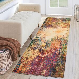 ASPIRE HOMEWARE (80 x 150 cm- Large Floor Rug Carpet Runner, Vibrant Cashmere) Non Slip Rugs Liv ASPIRE HOMEWARE (80 x 150 cm- Large Floor Rug Carpet Runner, Vibrant Cashmere) Non Slip Rugs Liv